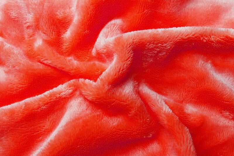 Prestieradlo mikroflanel - oranžová (červený grep) Svitap Sleepwell