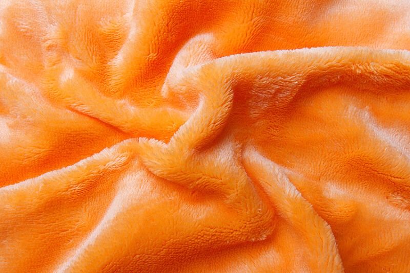 Kvalitná plachta z mikroflanel vo farbe svietivo oranžovej, Svitap