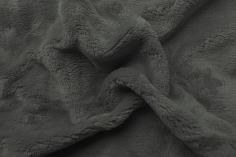 Kvalitná plachta z mikroflanel v farbe tmavo šedé, Svitap Sleepwell