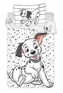 Disney obliečky do postieľky 101 Dalmatians "Lucky Stripe" baby | 100x135, 40x60 cm