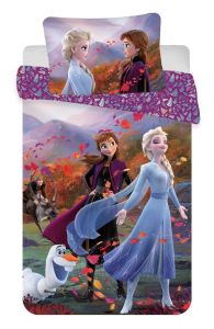 Bavlnené detské obliečky Disney do postieľky Frozen 2 "Wind" baby, | 100x135, 40x60 cm