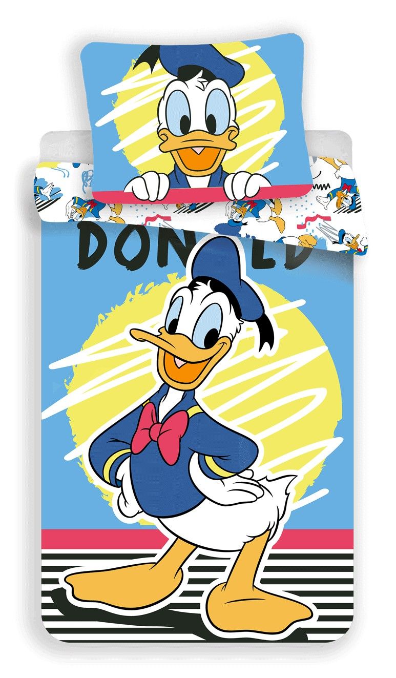 Bavlnené detské obliečky s káčerom Donald Duck 03, Jerry Fabrics