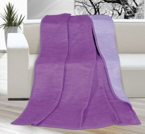 Deka Kira jednofarebná fialová / svetlo fialová | 150x200cm