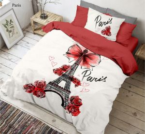 3D bavlnené obliečky Paris | 140x200, 70x90 cm