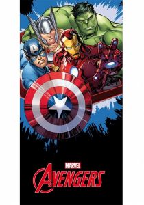 Detská plážová osuška Avengers Super Heroes | rozmer 70x140 cm.