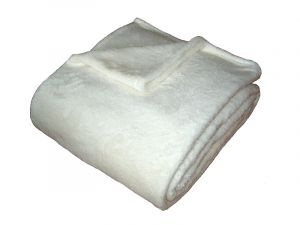 Super soft deka z mikrovlákna v bielej farbe, | 100x150 cm, 150x200 cm