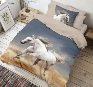 Krásne bavlnené 3D obliečky Kôň, | 140x200, 70x90 cm