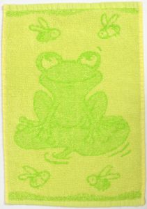 Detský uterák Frog green 30x50 cm | rozmer 30x50 cm,