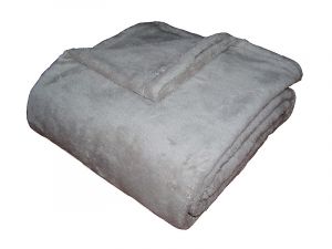 Vynikajúci super soft deka šedá, | 100x150 cm, 150x200 cm