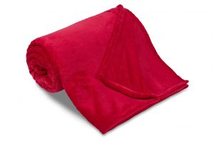 Prikrývka MF UNI SLEEP WELL červená | 150x200 cm