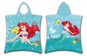 Plážový uterák pončo Ariel Friends | 50x115 cm