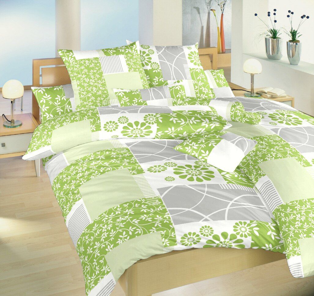 Krepová posteľná bielizeň českej výroby Bluemoon green, Dadka