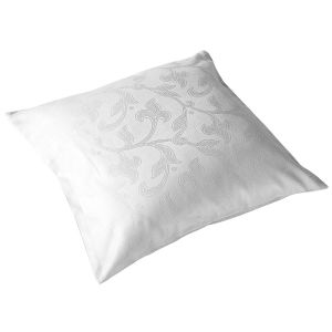 Obliečka na vankúš damašok Rokoko biele | 40x40 cm, 40x50 cm, 50x70 cm, 70x90 cm