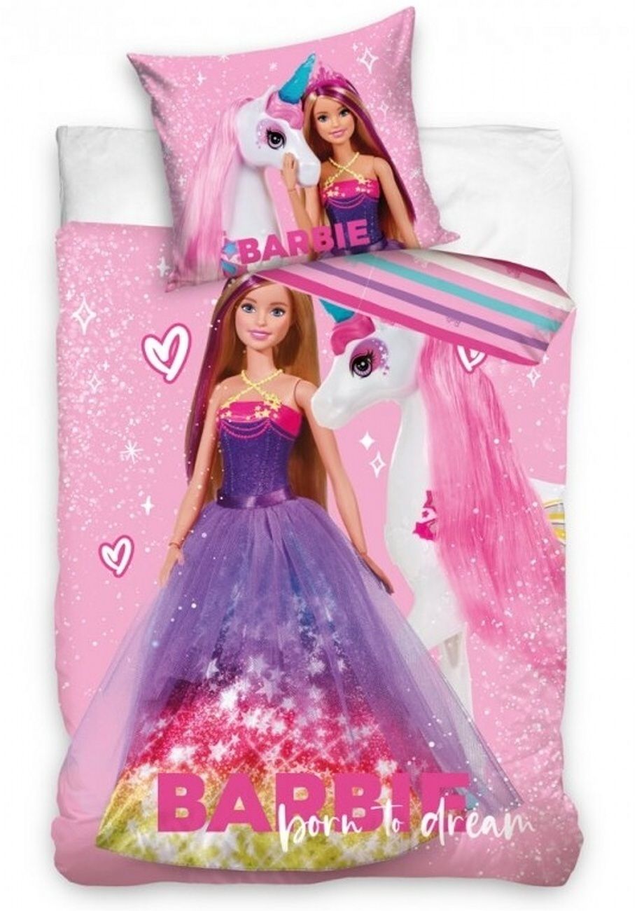 Obliečky Barbie Princezná a Jednorožec Carbotex