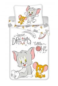 Disney obliečky do postieľky Tom &amp; Jerry 050 baby | 100x135, 40x60 cm