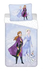 Bavlnené detské obliečky s obľúbenej rozprávky Frozen 2 "Adventure" | 140x200, 70x90 cm